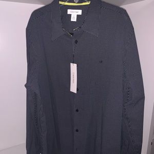 NWT Calvin Klein Dress Shirt
